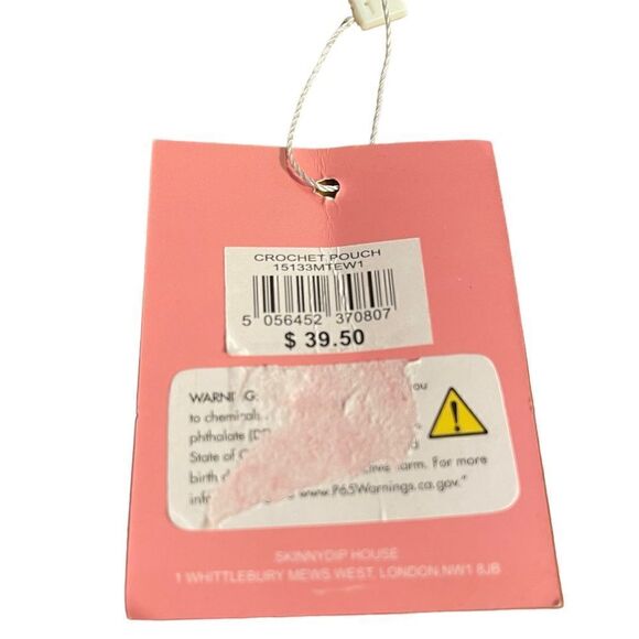 NWT SKINNYDIP LONDON Women's Crochet Mini Crossbody Pouch - Picture 5 of 5